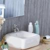 Bílé Porcelánové Domečky pro panenky Dekorace Koupelnový dřez 1:12 Miniaturních umyvadel s hladkými povrchy Pro Moderní Dekory Témata