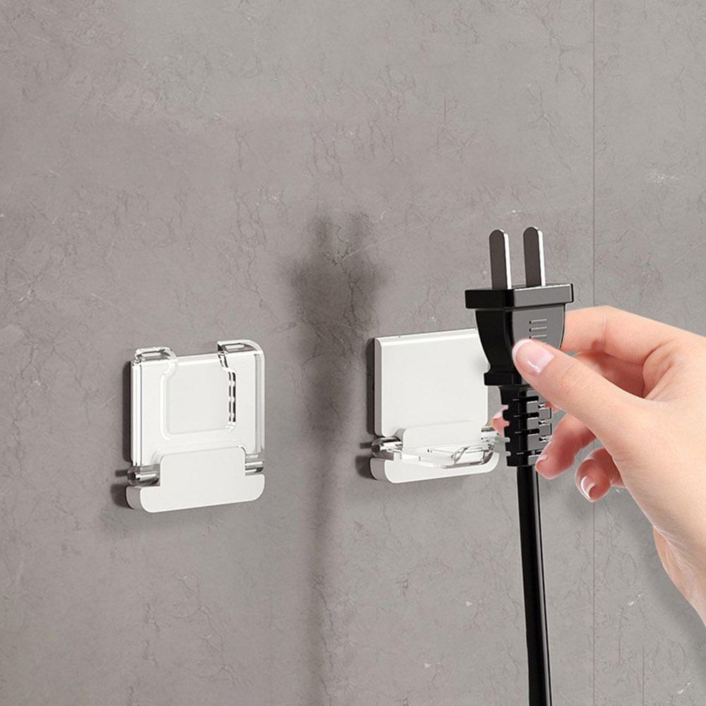 Seamless Paste Folding Hook Wall-mounted Easy To Install Plug Hook Multi-purpose Living Room Bedroom Storage Hooks