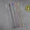 Stainless Steel Long Handle Stirring Stick for Milk Tea, Coffee, Wine & Cocktails