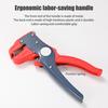 Self Adjusting Wire Stripper with Depth Stop Non-Slip Handle Ergonomic Design Easy To Use Portable Wire Stripper