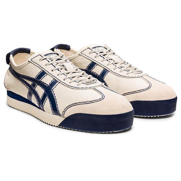 ONITSUKA TIGER Mexico 66 Non-Slip Wear-Resistant Low-Top Casual Shoes Unisex Sneaker Beige 1183B543-100