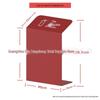 2-Pack 4kg Stainless Steel Fire Extinguisher Cabinets for Hotel, Mall, or Fire Station