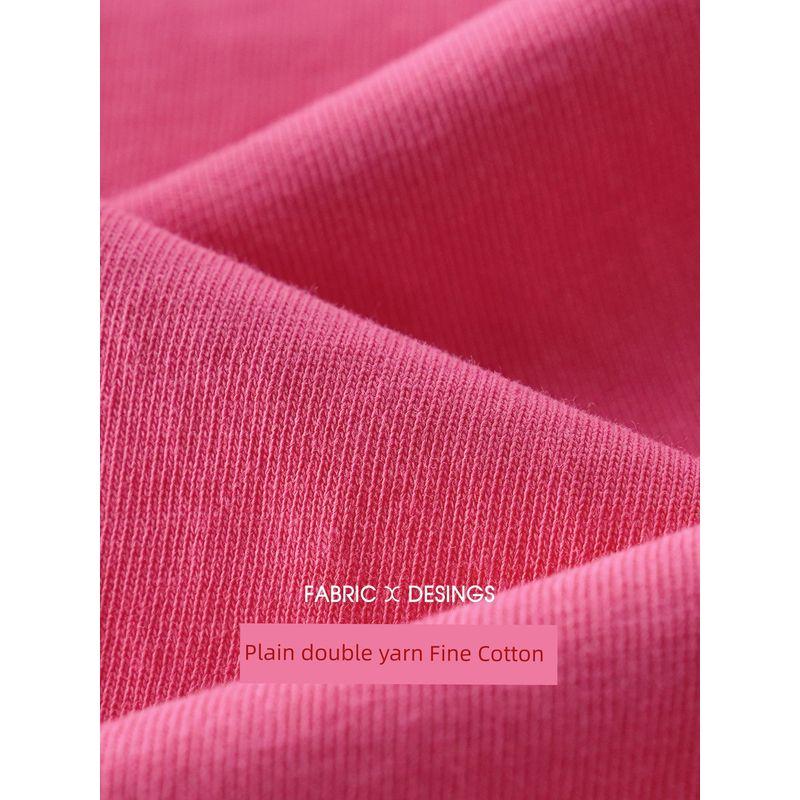 Plus size women clothing [Colorful Lazy T] Back Applique Design Sense Short sleeve T-shirt 100.00kg Loose Summer Top