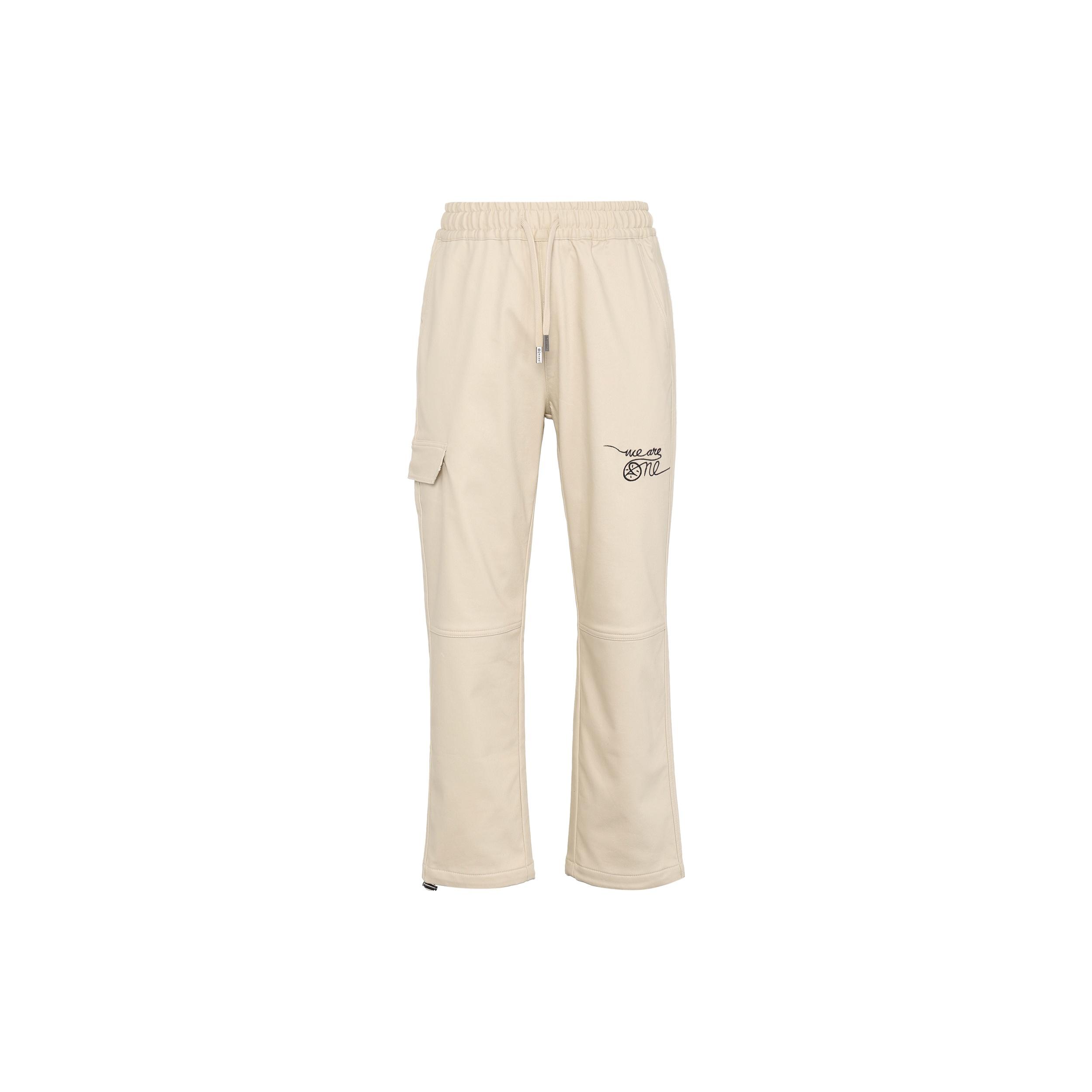 Li-Ning Wade x DFT Fleeced Straight Pants  Khaki  Unisex AKXR589-2 M