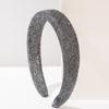 Luxury Sparkling Full Diamond Wide Headband Retro Baroque Style Hair Accessory for Women Evening Party Prom Gown Match