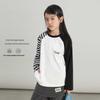 LUSON Girls' Stylish Raglan Long Sleeve T-Shirt