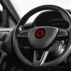 ABCDGE1 ABS Car Steering Wheel Emblem Badge Sticker Decals For Skoda Octavia Superb Rapid Kodiaq Karoq Fabia Kamiq Enyaq Citigo Vision