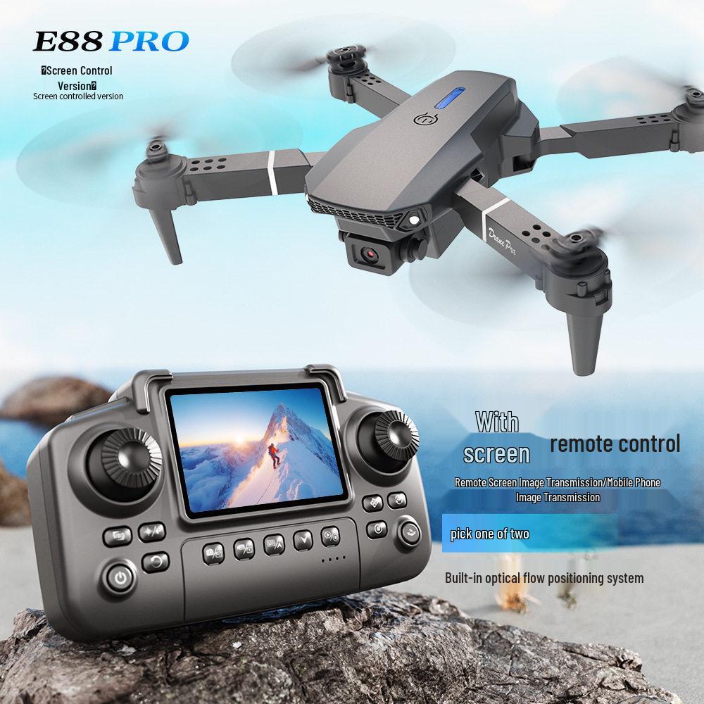 Cross E88 Drone: 2026 Quad with Built-in Display for Aerial Photography & Remote Control.