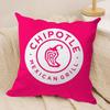 Food CChipotleS Cushion Cover Pillowcase Ultra Soft Skin Friendly Fabric Cloud Like Comfort  Concealed Zipper