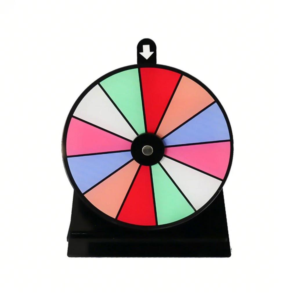 Stolní Kolo štěstí Cenové Kolo Hra s točením Losování Štěstí Ruletové Kolo Smazatelné Opakovaně použitelné Kolo štěstí
