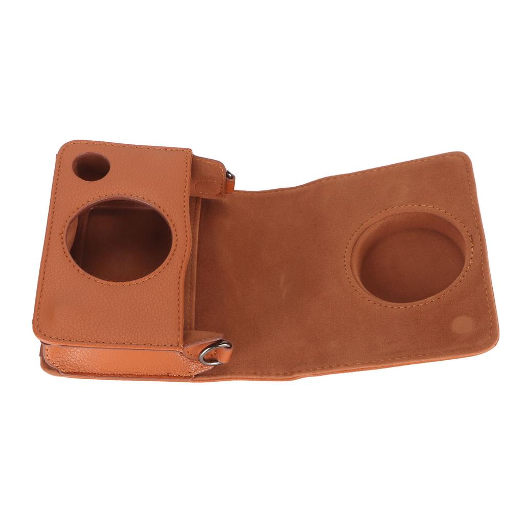 Für     Kameratasche Retro PU-Leder Schutzhülle für     für       Kamera mit abnehmbarem Schultergurt