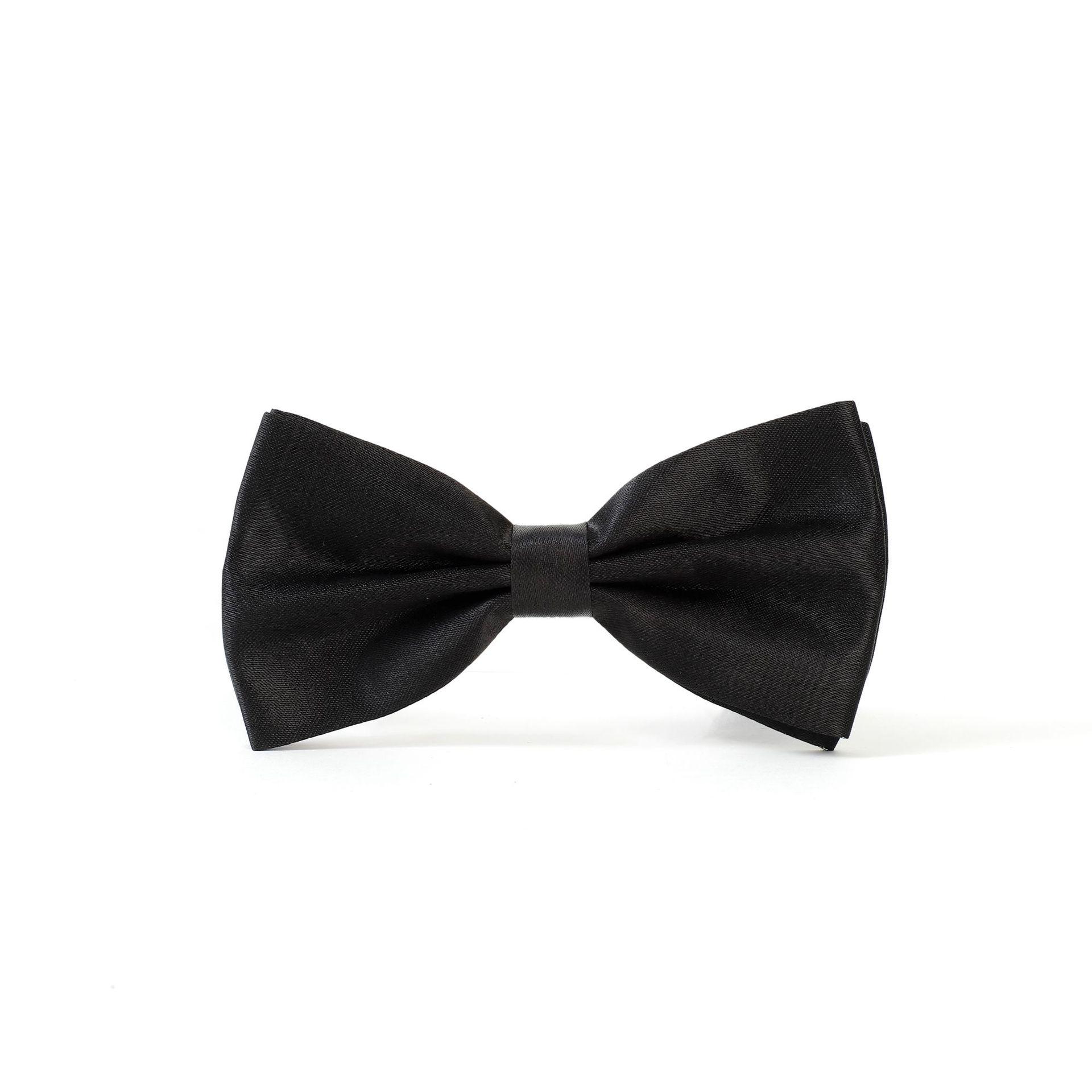 

Мужской формальный черный галстук-бабочка - Классический британский свадебный аксессуар для шафера