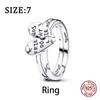 925 Silber Menschenfressende Blume Charms Perlen für DIY Schmuck 3mm Armband Damen Ringe Geschenke