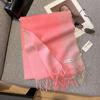 Wool Winter Plaid Atmosphere Thickened Warm Versatile Windproof Scarf Scarf Sweet Student Girl