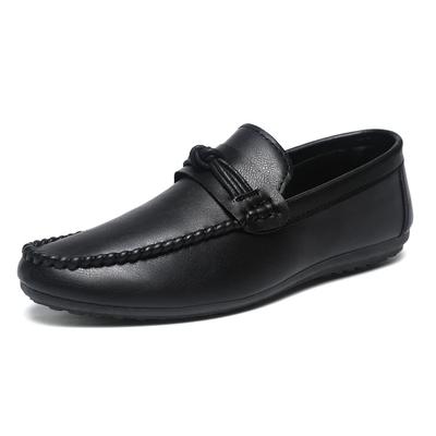 Mode Hohe Qualität Leder Herren Freizeitschuhe Italienische Luxusmarke Herren Slipper Atmungsaktiv Formell Herren Anzugschuhe Slipper Fahrschuhe