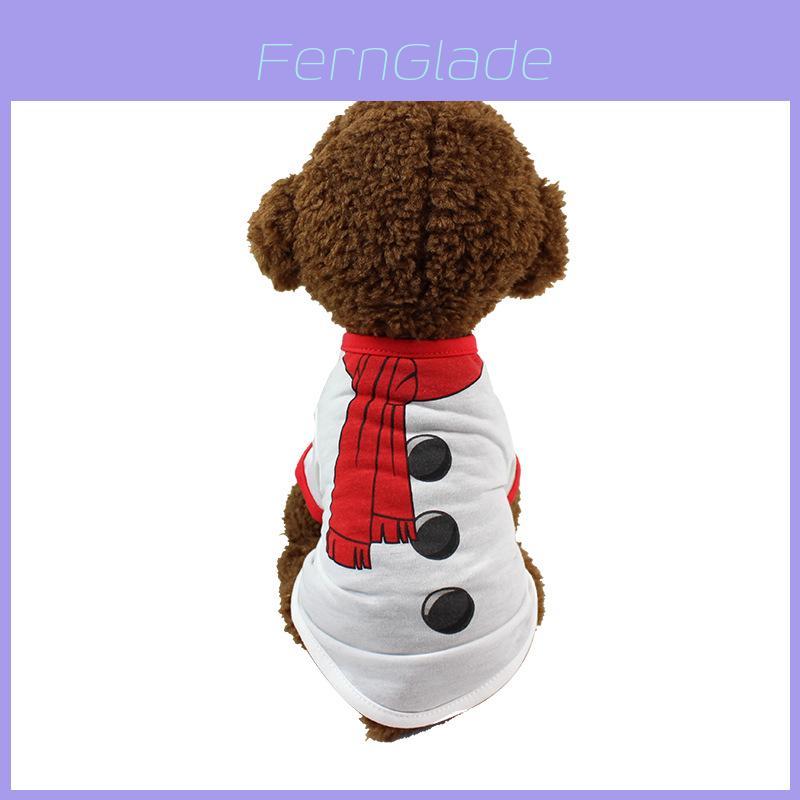 Festive Christmas Pet Clothes Dog Santa Sweater Shirt For Stylish Puppies And Cats