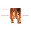 2pcs/Lot 200A Electrical Alligator Car Battery Insulated Clips Clamps Connector 140mm for Electric Projects