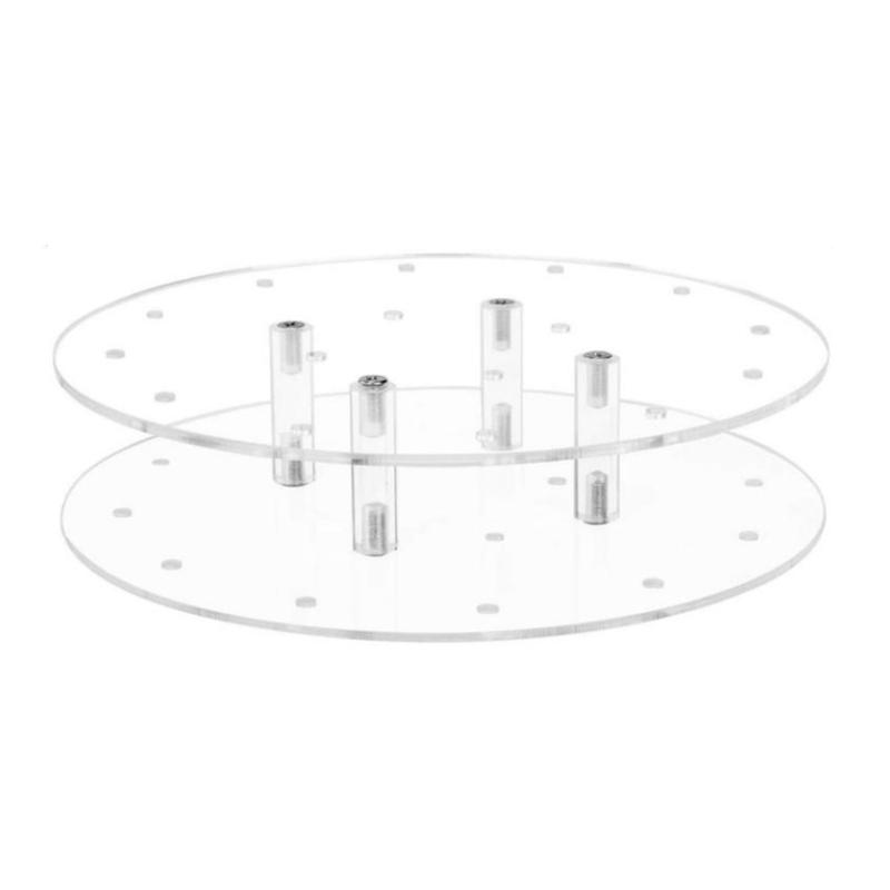 

Акриловая стойка для леденцов, 16 отверстий, прозрачная стойка для конфет, стойка для демонстрации леденцов на свадьбу, день рождения, вечеринку, Хэллоуин чистый
