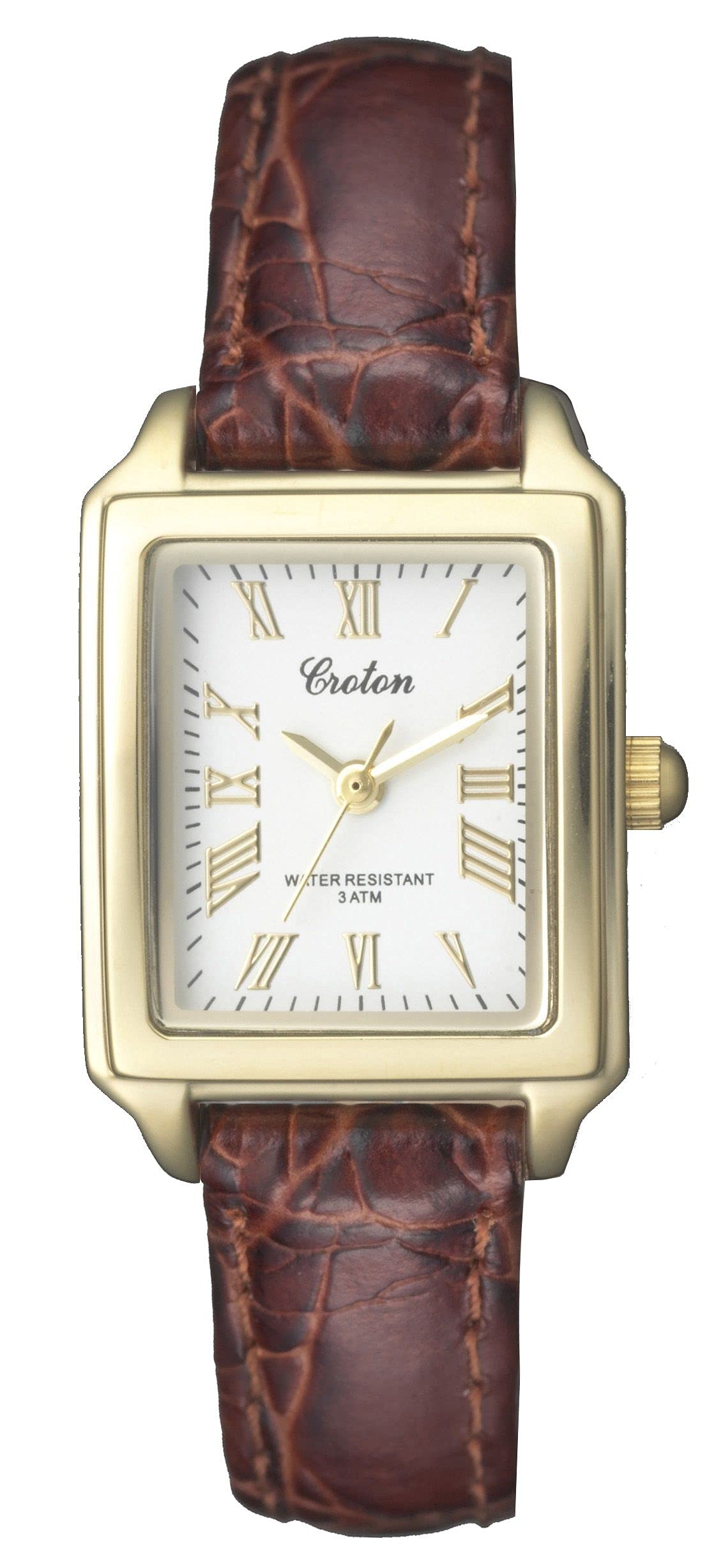 

Женские коричневые часы Croton RT-158L-B