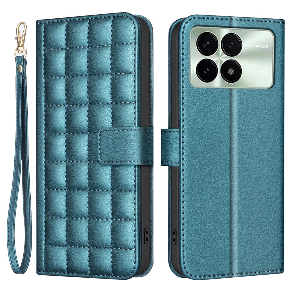 

For Xiaomi Poco F6 Pro 5G/Redmi K70 5G/K70 Pro 5G Case Wallet Leather Phone Cover Green