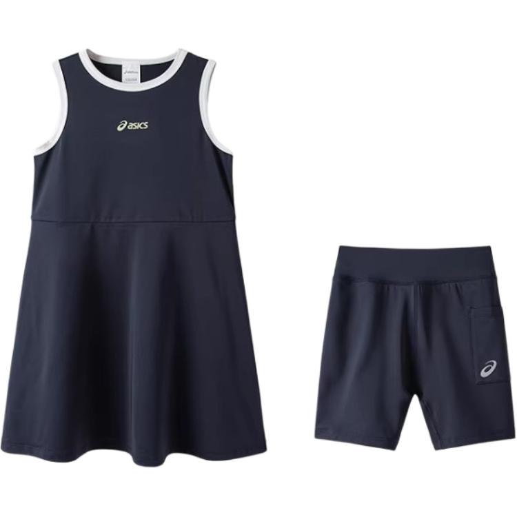 ASICS Grade School Dresses Collarless Thin Short 332261110440 150
