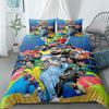 World Cricket Cup 2020 Duvet Cover Set  Double King  Full Queen Size Bed Linen Set