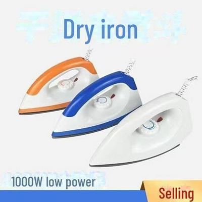 Compact Electric Dry Iron - Classic Water-Free Design for Clothes