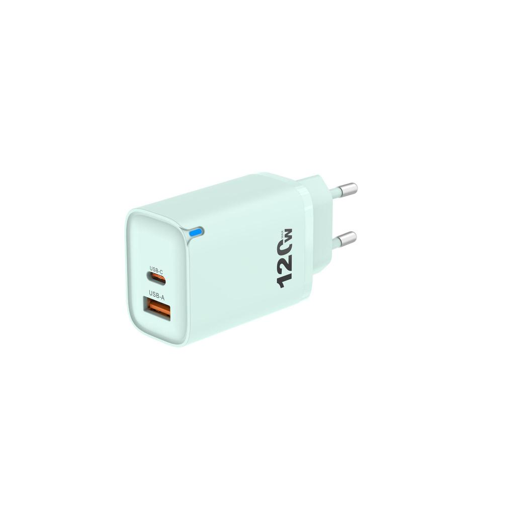 Macaron A+C PD20W Fast Charger with UK/US/EU Plugs