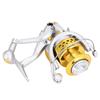 1000 7000 Saltwater Ice Fishing Spinning Reel Sea 5.5:1 Line Wheel Plastic Head(yellow SA1000)