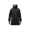 Jordan Giacca Casual Monocolore con Collo Alto e Zip da Uomo Nera FN5849-010