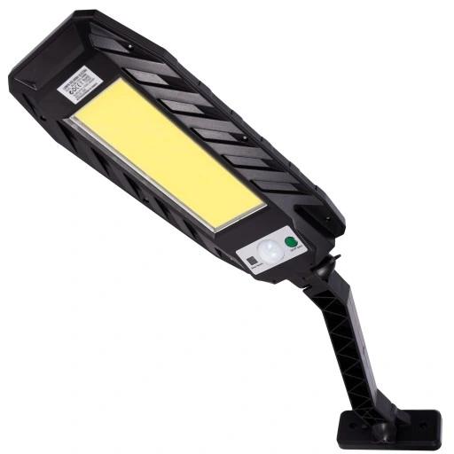 Lampa Solarna Uliczna Latarnia 120Led Cob +Uchwyt