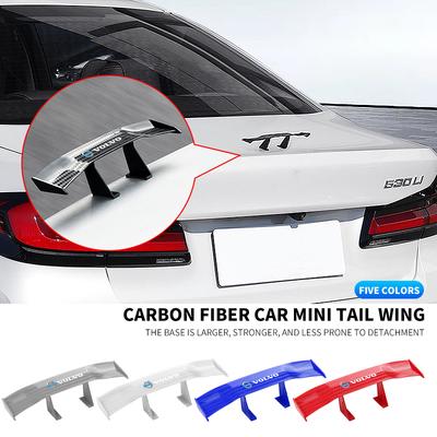 Carbon-Optik Auto Heckspoiler Mini-Flügel Kleines Modell Dekoration Für Xc90 S60 S80 Xc60 Xc70 Xc90 Fh V50 S40 C30 Zubehör