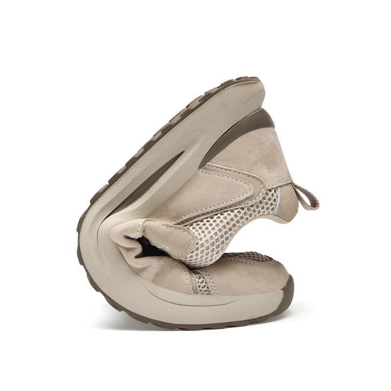 Herrenschuhe atmungsaktiv dünn weichsohlige Lauf-Sneaker Mesh-Schuhe Herren trendige Mesh-Schuhe lässige Board-Schuhe Herren