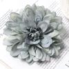 3Pcs Artificial Snowy Flower 11cm Silk Flower Head Home Decoration Wedding Decor DIY Bridal Chest Flower Party Accessories