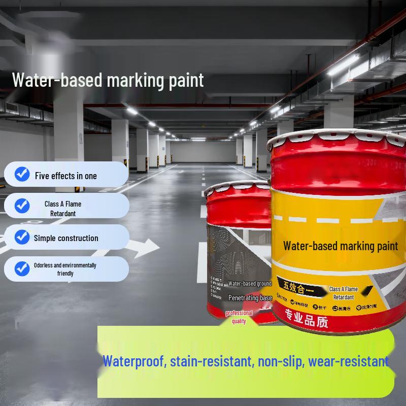 Mi Le Bao Water-based Yellow Line Marking Paint