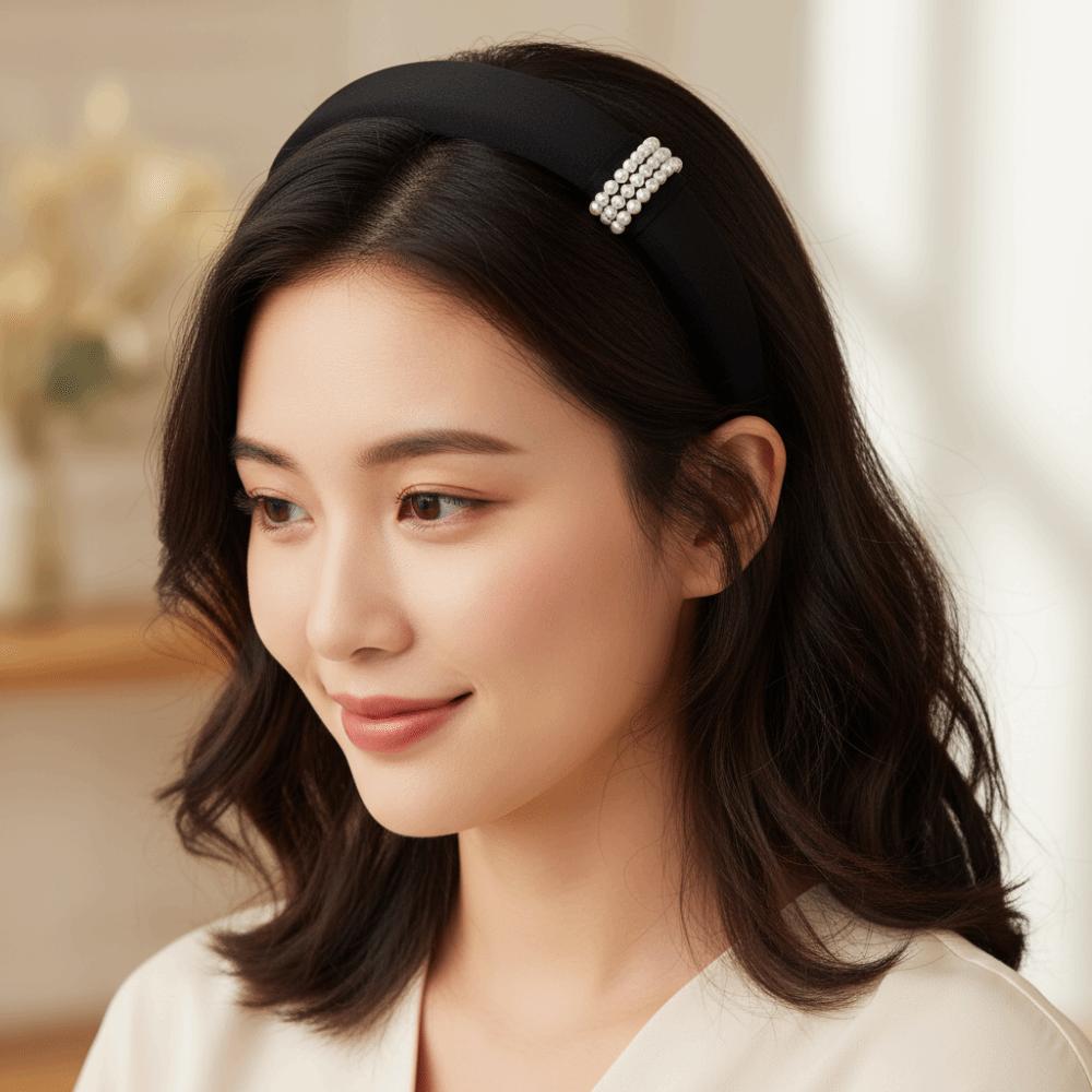 Perlen Haarschmuck Einfaches Stirnband Mode Haarreif Für Frauen Mädchen