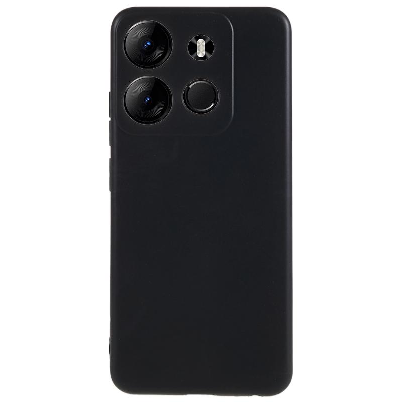 

Для TECNO Spark Go 2023 4G Матовый ТПУ Чехол для мобильного телефона Пылезащитный Точный вырез Чехол для телефона Black