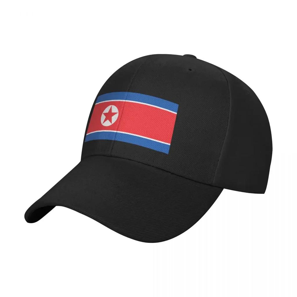 Flag of North Korea Baseball Cap Luxury Brand Hood Trucker Cap Unique Hats For Women Mens