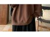 Men's Autumn/Winter Thick Printed Hoodie – Trendy Velvet-Lined Long Sleeve Outerwear