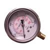 FTB Oil-filled Shock-Resistant Vertical Pressure Gauge