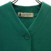 LANVIN BOUTIQUE 80s Made In France Vintage No Color Jacket 38 Green Women Used