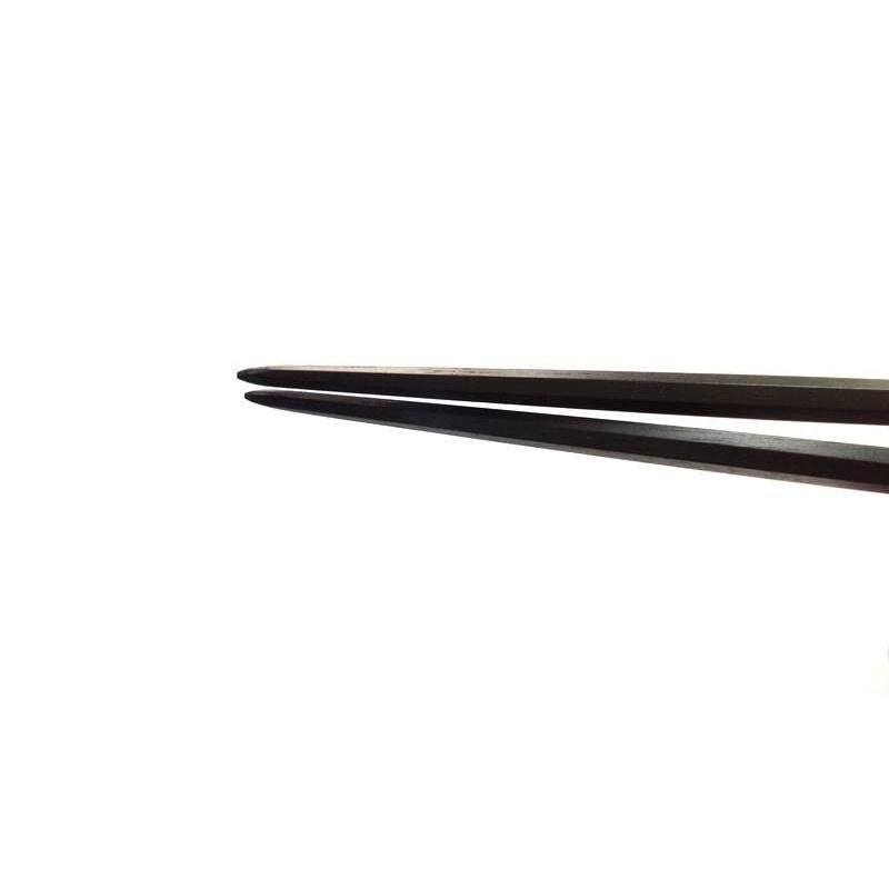 Daikokuya Chopsticks Edo Wooden Premium High-Quality Chopstick Series (Premium Seven-Sided Striped Ebony (24cm))