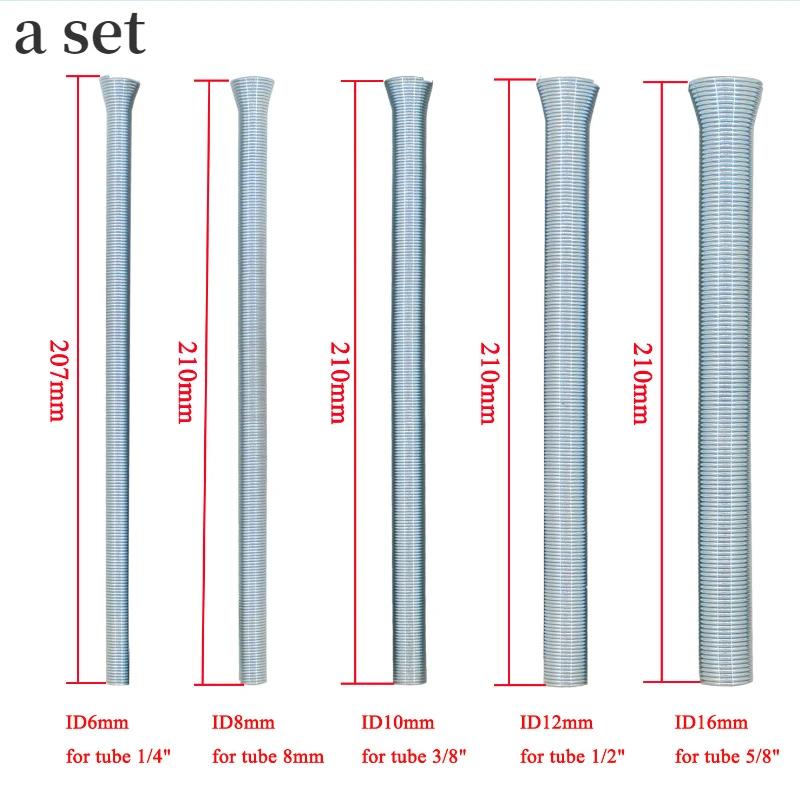 Manual Air Condition Copper Pipe Bending Spring Outside Style Pipeline Spring Tube Bender Pipe Bending Tools