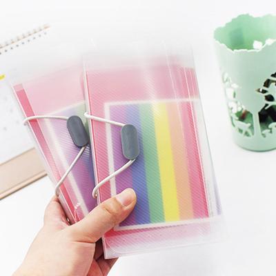 Organisateur portable à 13 poches A6 arc-en-ciel, dossier extensible, organisateur de bureau, porte Document, sac, boîte de rangement de billets, 1 pièce
