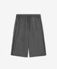 Nyuballanseu Nbnvg3W532 / Women Summer Lightweight Knit Bermuda Length Shorts (Charcoal)