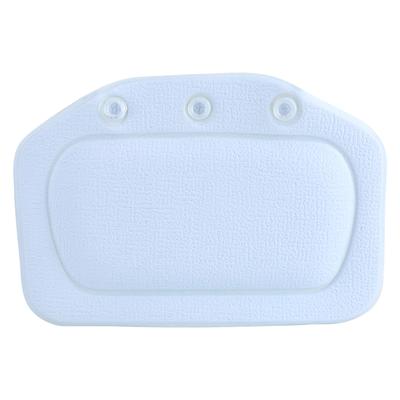 Soft Foam Padded Spa Bath Pillow Tub Headrest Head Neck Back Cushion Bathroom Blue