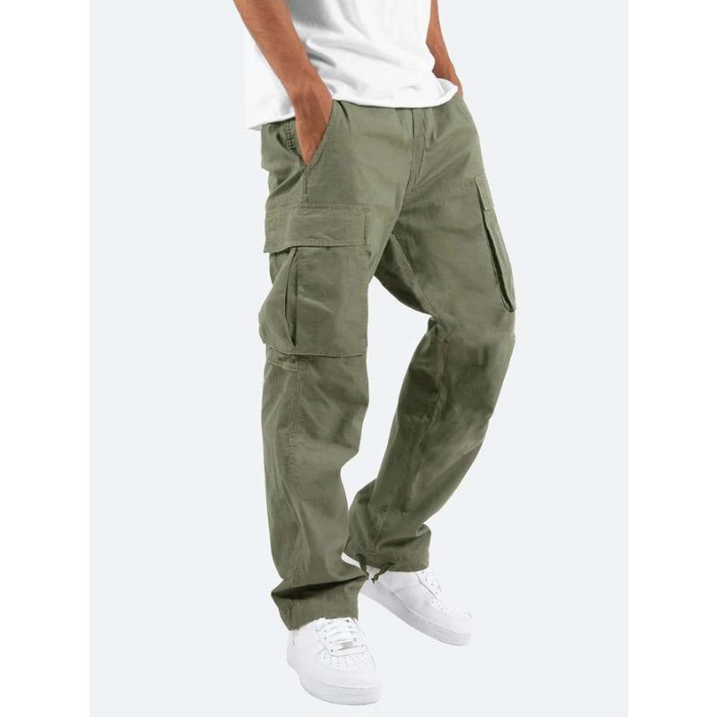 Men’s Cargo Drawstring Work Pants