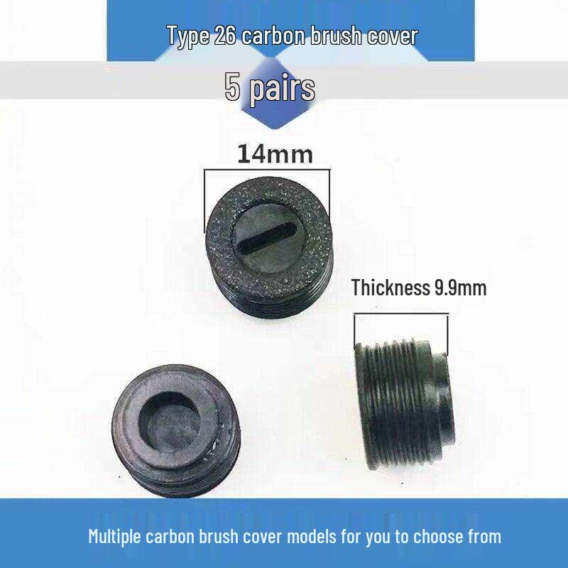 Universal Multi-Use Carbon Brush Cap for Electric Tools: Hammer, Grinder, Saw, Drill, and Pick.