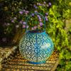 Kolip Outdoor Solar Hanging Lantern Lights, Auto On/Off Waterproof Metal LED Solar Powered Garden Lamp For Patio Backyard