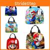 Bros Mario Super Lunch Bag Insulated Food Handbags Case For School Picnic Gifts